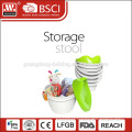 Wholesale Hot Selling Creative Cute Plastic Storage Stools for Chirldren and Toys
